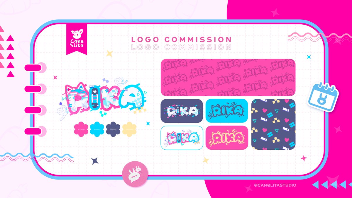 🌟 ¡Volví! Jeje, estuve enfermita 🤒, pero ya regresé y traigo más loguitos para mostrarles. Amé el proceso de cada uno. ¡Muchísimas gracias, <a href="/FilosofiaMoe/">Rika Momoe 🩷🩵</a> , por comisionarme y confiar en mi trabajito! 💖 Es súper dulce y tierna 🥺💕, ¡denle amorcito! 🫶 Yupi yupi
#Logovtuber