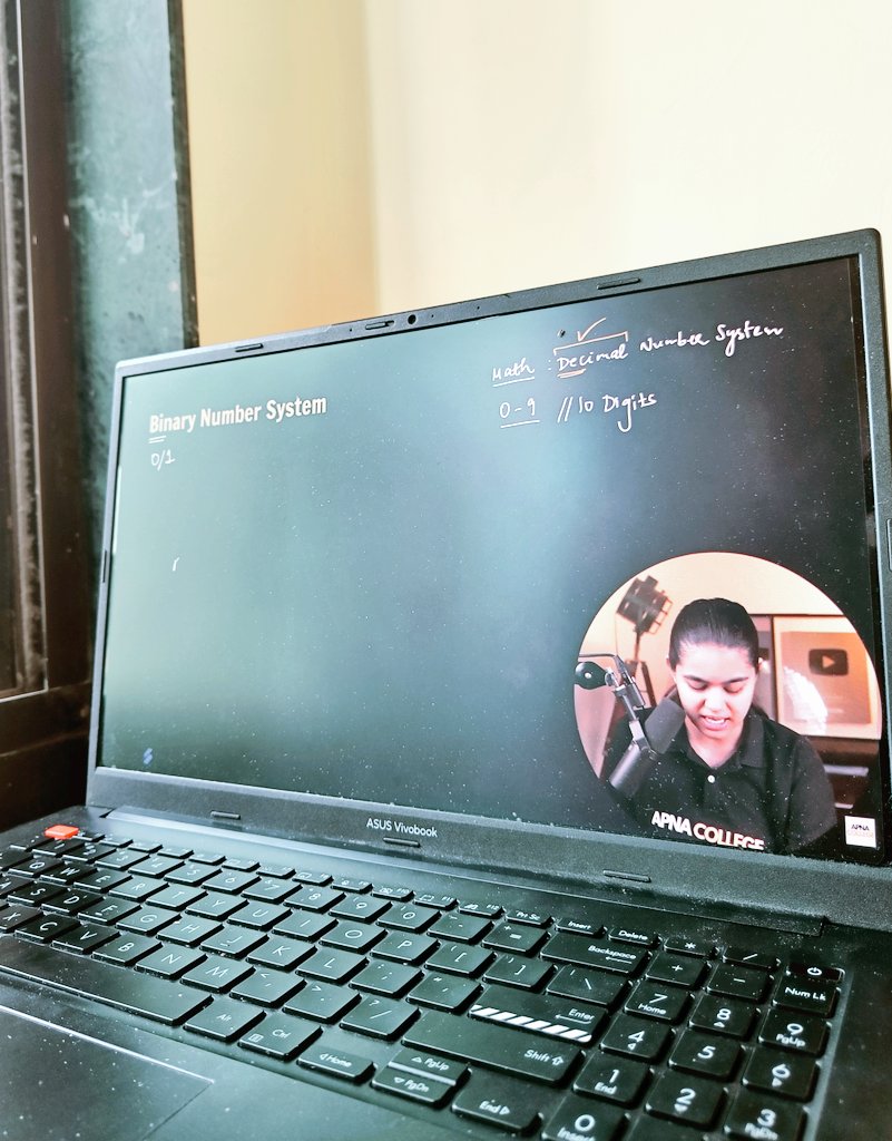 saransh_dutta's tweet image. Binary the language computers dream in!๐ปโจ
Explore the Binary Number System and decode the essence of computing with Lecture 6 of @ShradhaKhapra_ Ma'am's DSA Series๐
#CodeInBinary #DSAWithCPP #ApnaCollege