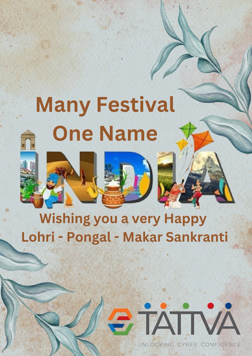 5Tattva's tweet photo. May this festive season bring happiness, prosperity, and success to you and your loved ones. Let's celebrate these traditions with love and positivity! 🌟
#HappyLohri #MakarSankranti #Pongal #FestiveSeason #Gratitude #NewBeginnings #5tattva https://t.co/4R0FK6ByEW