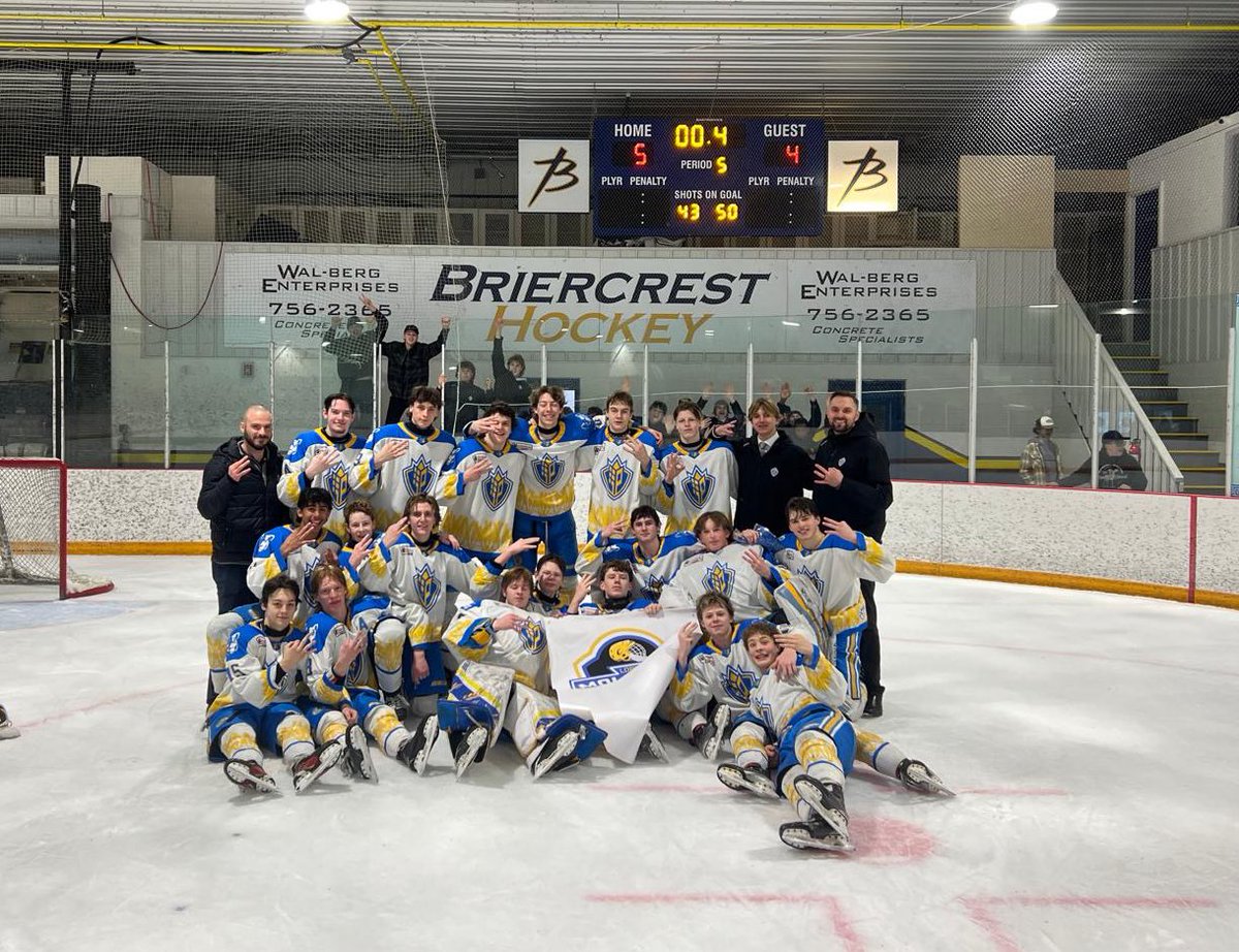 prairie_hockey's tweet photo. 🏆 Congrats to our U17 team who won the Lorne Molleken Elite U17 Prep Prairie Classic  🙌 They secured the win with just 0.4 seconds left in the second overtime against Southside Athletic Club U17AAA in a fantastic final. 🏒🔥 

Great job to all teams who came out!! 
Thanks for a great weekend of hockey.