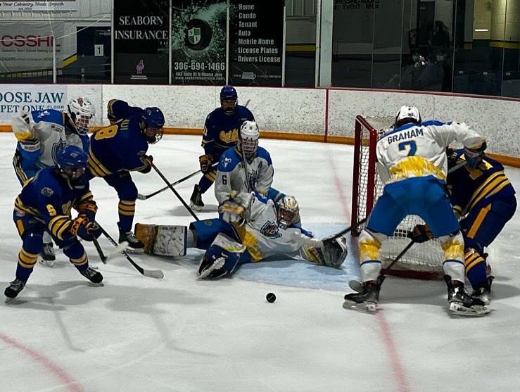 prairie_hockey's tweet photo. 🏆 Congrats to our U17 team who won the Lorne Molleken Elite U17 Prep Prairie Classic  🙌 They secured the win with just 0.4 seconds left in the second overtime against Southside Athletic Club U17AAA in a fantastic final. 🏒🔥 

Great job to all teams who came out!! 
Thanks for a great weekend of hockey.