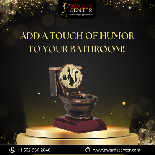 awardscenterlou's tweet image. Bring humor to your bathroom with our 2" Toilet Resin Commode Holder! 🚽 Perfect for personalization with an engraving plate. 📝 Get yours today and make your bathroom the talk of the town! Discover more at tinyurl.com/564jb5yn
#BathroomHumor #FunnyGifts #QuirkyDesign