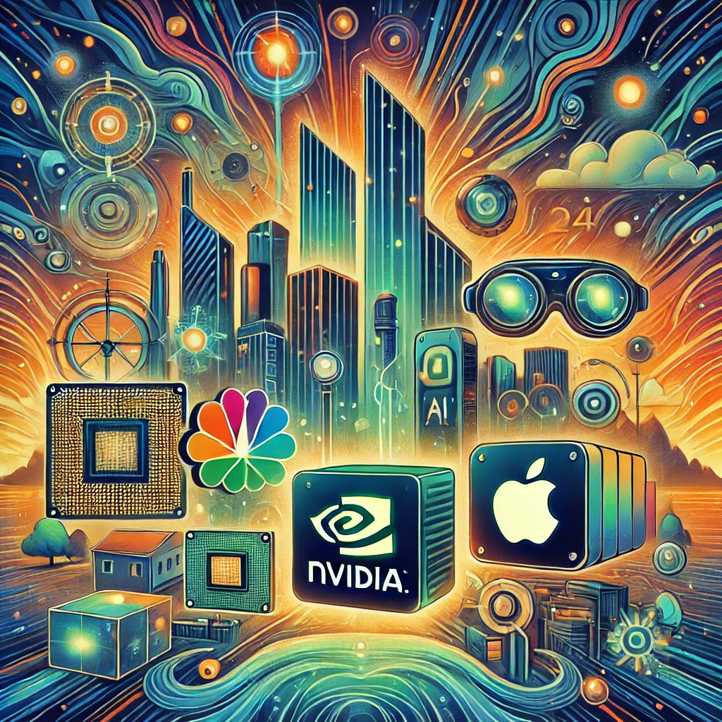 🚀 New Podcast Episode Alert! 🎙️

This week, we dive into 2024 highlights w/ <a href="/KrisHans/">Kris Hans ✪</a> + <a href="/egchristiansen/">Erik Christiansen</a> 
💻 #Nvidia's breakthroughs
🤖 #AI devices taking over everything
🛠️ #Microsoft's #Recall drama
🍎 #AppleSilicon + #VisionPro
🎧 Listen now: examining.castos.com/episodes/66-20…