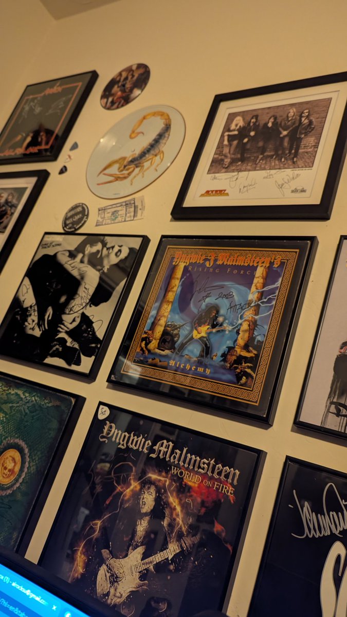 Alrocksu's tweet photo. #Yngwie #Scorpions https://t.co/8qnr7bpnex