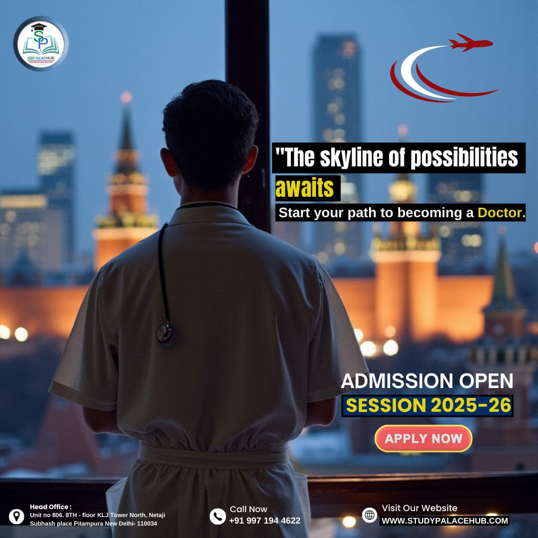 studypalacehub's tweet photo. Secure your MBBS admission today!
Call us: +91 997 194 4622 | Visit: https://t.co/Ai2HxNsMxA

.

.
#mbbsinrussia #studypalacehub #admissionopen #StudyAbroad #mbbs #mbbsabroad https://t.co/1MUC9GSRQH