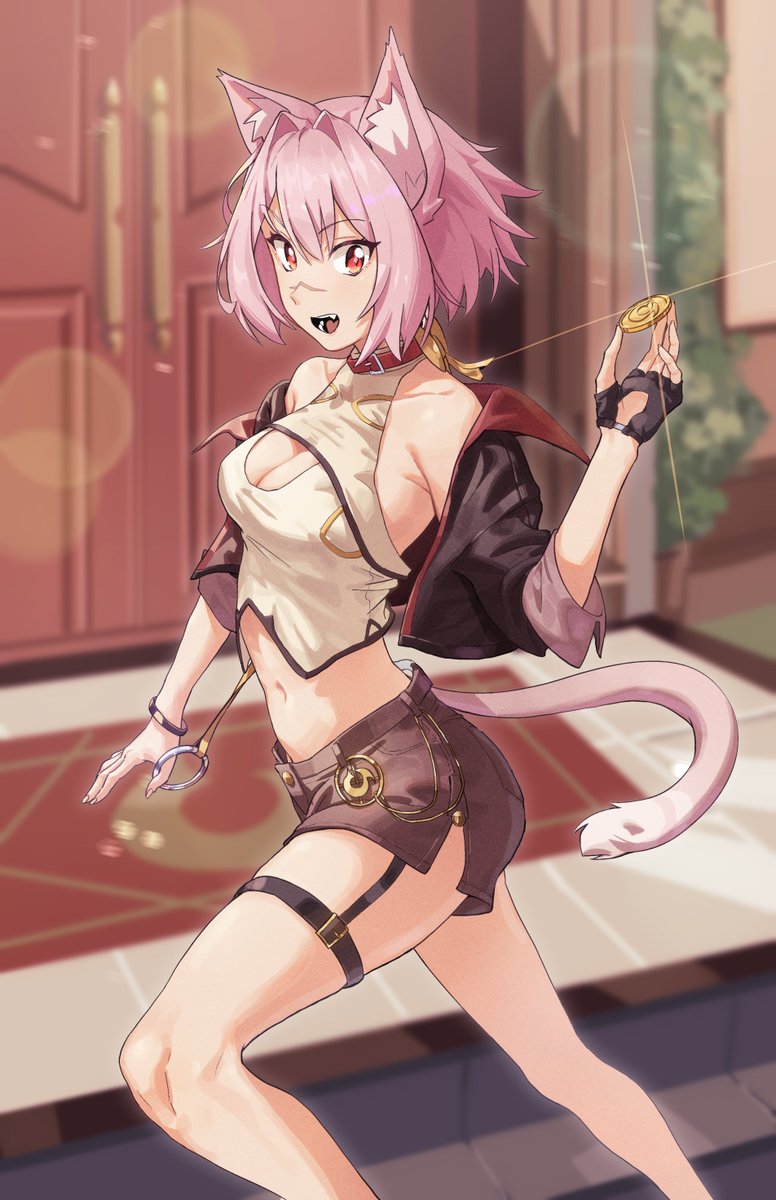 TheDicardo's tweet image. #OC Nekoyama Leru - A Cat, but Now Part of the FoxQuaint?  🙀