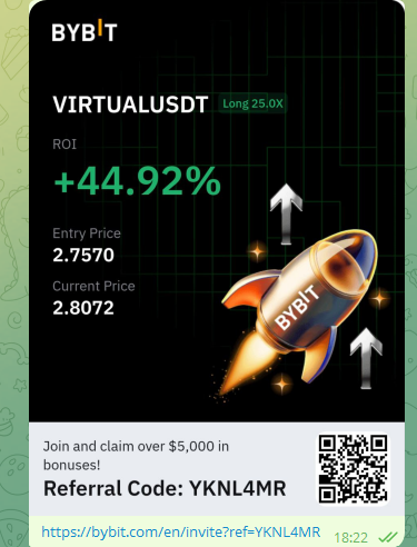 locusbatu's tweet photo. 🚀 VIRTUAL/USDT İşlem Başarısı | +44.92% Kâr!
Geliştirdiğimiz indikatörler, Price Action ve Nested Fibonacci stratejisiyle aldığımız pozisyon başarıyla sonuçlandı. 🎯

#KriptoPara #VIRTUALUSDT #BTC #Bybit #TradeAnali https://t.co/ZCHS15tQZC