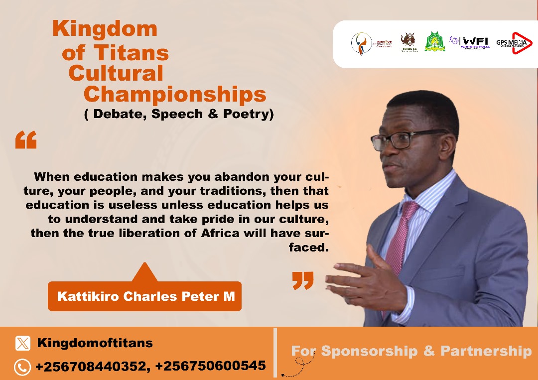 Education is meant to unite us to our Cultural Heritage if not then it's not for us to consume 
 *Date* *8th March 2025*
 *Venue*: *Mbogo Mixed Secondary School*
 *Register your school using the link below* 
forms.gle/BftsTnVH53YFaW…
 #Tribe <a href="/56Tribe/">Tribe 56</a> @BugandaOfficial <a href="/KingNadiopeIV/">Kyabazinga of Busoga</a>