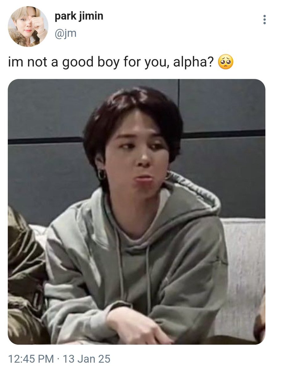 short twt #jikookau where jm brought in a stray without telling his alpha.

(part 2 of married jikook &amp; cali-koo)