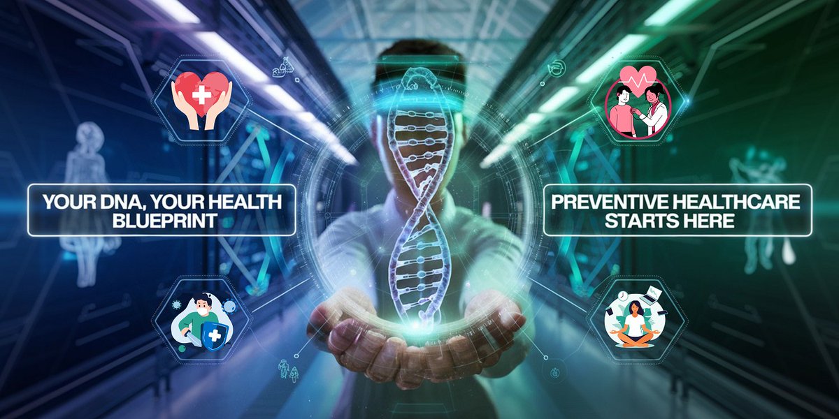 mapmygenome's tweet photo. 🎯 Unlock the Secret to Better Health! 🧬

Want to know how your DNA can help prevent diseases? Learn how DNA testing uncovers your genetic predisposition, empowering you to make informed choices for a healthier tomorrow. 🌟

From identifying risks to creating personalized health plans, your DNA holds the key to preventive healthcare!

💻 Read the blog: https://t.co/5Beq8jhA8q

#PreventiveHealthcare #DNATesting #GeneticInsights #HealthIsWealth #DiseasePrevention #HealthTips