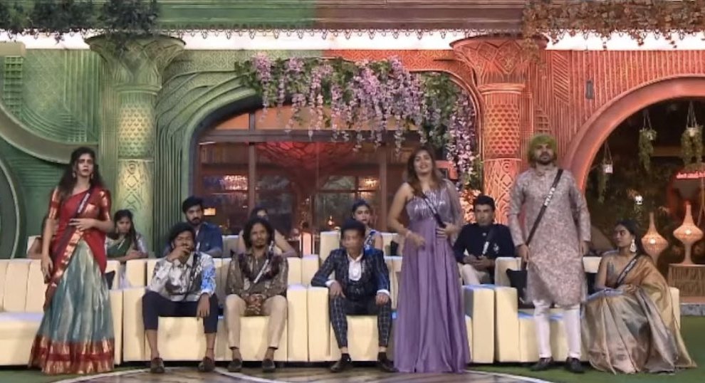 SugarCookieh's tweet image. The way #GoaGang exposed Fatman's PR work for Uruttu Kumaran 🤣🔥 
#BiggBossTamil8