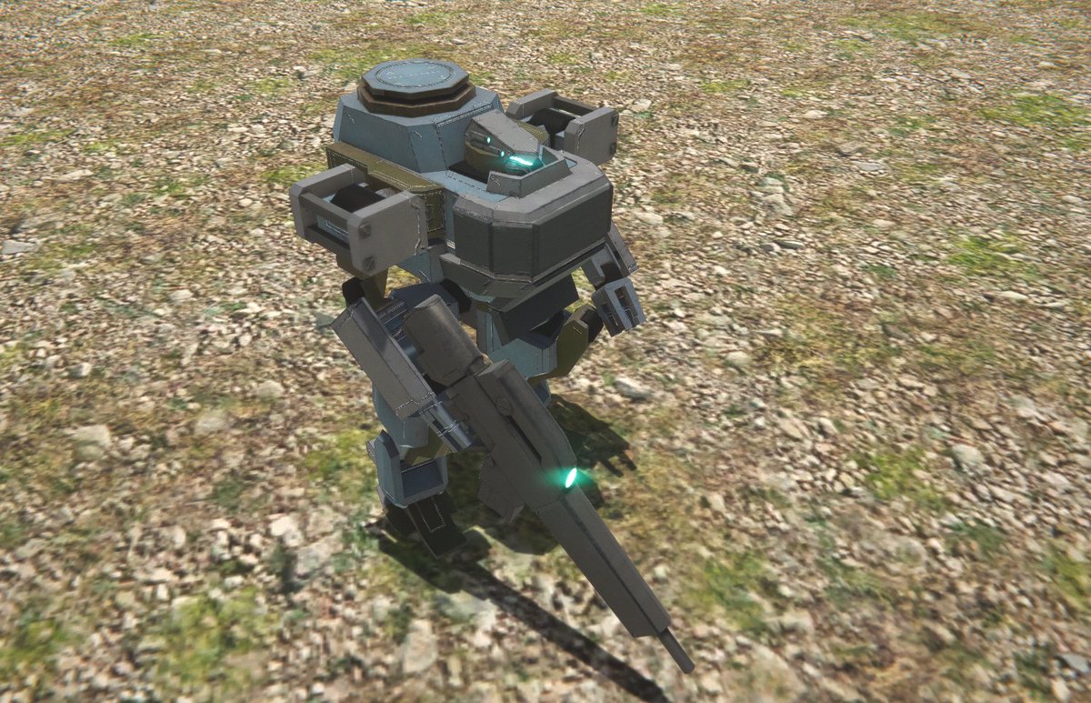 TechnocratsRock's tweet image. #ProjectGAEA #unity #gamedev #ゲーム制作
装甲強化型ザコ敵
上半身に装甲を足して少し強そうな感じに