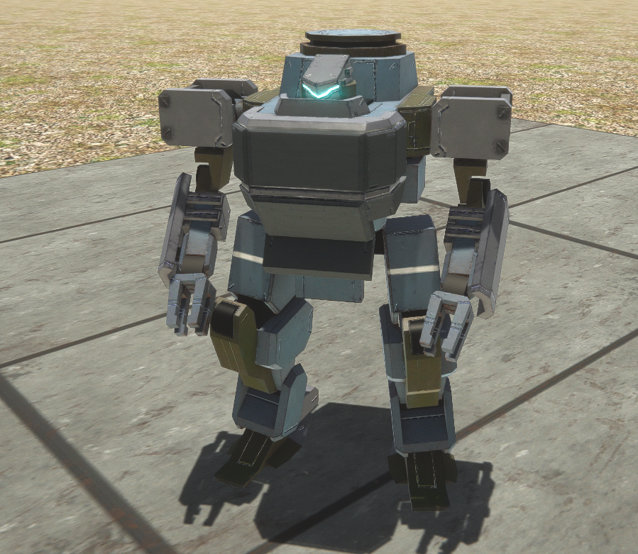 TechnocratsRock's tweet image. #ProjectGAEA #unity #gamedev #ゲーム制作
装甲強化型ザコ敵
上半身に装甲を足して少し強そうな感じに