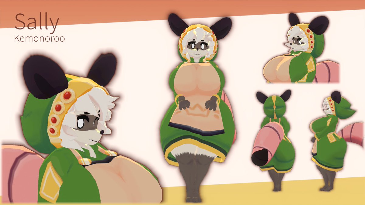 Sally the Shopkeeper is now on itch and booth!

kemonoroo.itch.io/sally
kemonoroo.booth.pm/items/6485883