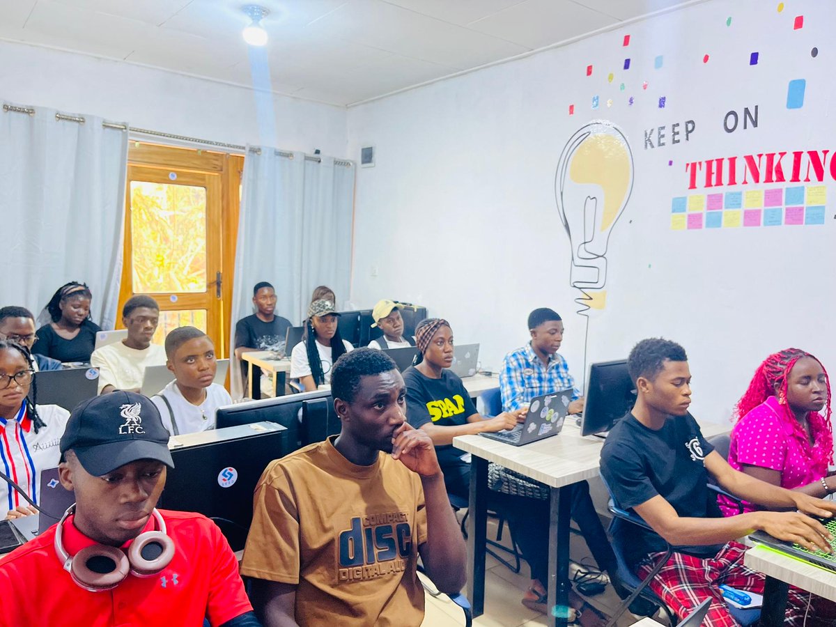 SeedTechCmr's tweet photo. Weekend 6 at SEED
We explored Python programming from first principles, solving challenges like Treasure Map and Rock-Paper-Scissors. Led by @fonyuyjude1 , assisted by @Fien Dora. #WeekendOfCode #GenAI https://t.co/TFTLj1MP4I