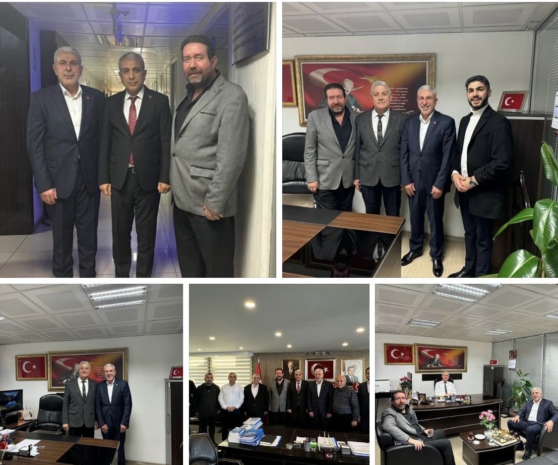 İzmir SGK il müdürümüz sayın Hidayet Badıllı ve il müdür yardımcısı sayın Orhan Genceri iş insanları Ali Egeli ve  Subhi Özdahlan kardeşlerimle makamlarında ziyarette bulunduk sıcak ve samimi ilgilerinden dolayı kendilerine teşekkür ediyor saygı sevgilerimi sunuyoruz.