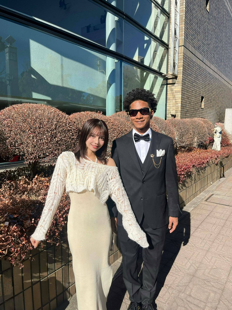 誕プレにデニムジャケットあげたら同窓会着てくってニコニコしてた