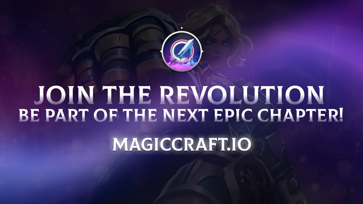 MagicCraftGame's tweet photo. Join the MagicCraft Revolution in 2025! 🏆

MagicCraft has highly ambitious plans this year, and we invite our $MCRT Community to join us as we release new game modes, updates, tournaments and so much more! 

Download MagicCraft and start playing today! 
Link in bio 🔗 https://t.co/PXjTfyGKyF