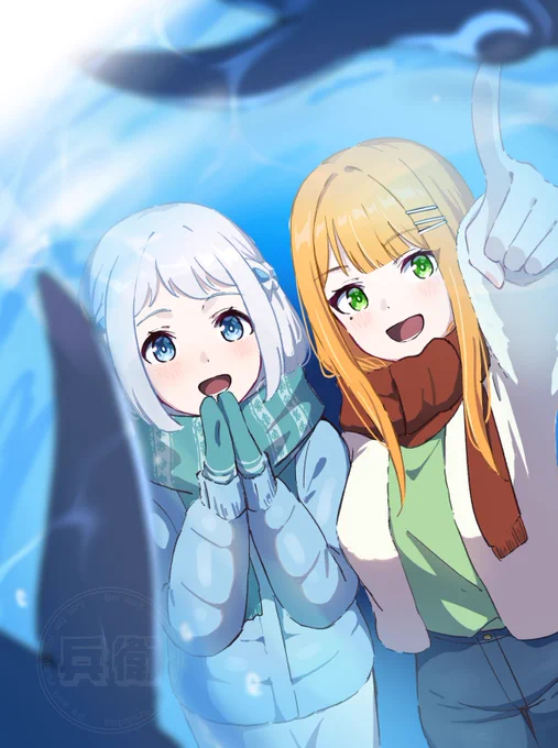 初星水族館リー清デート #学マス 