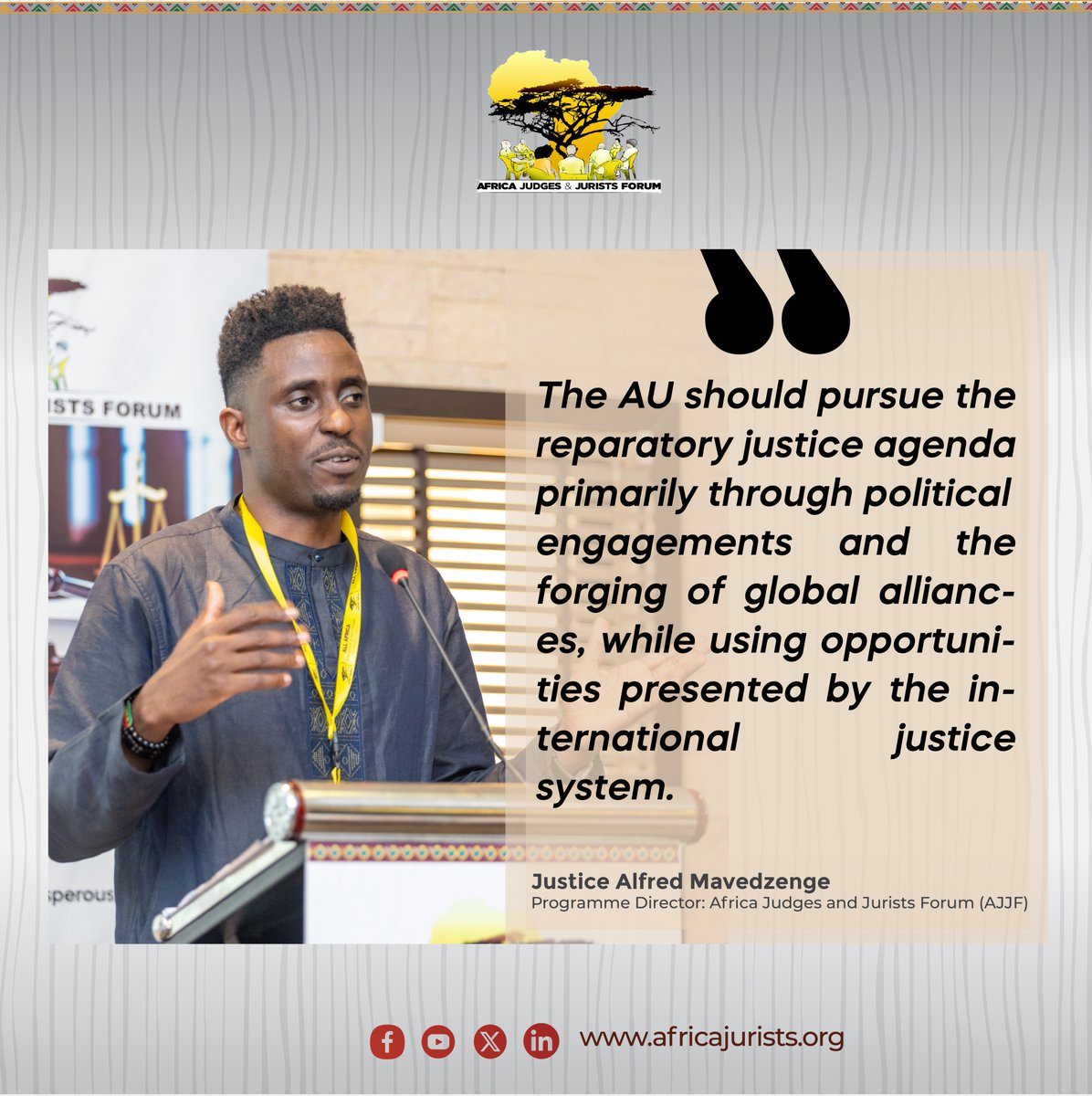 Africa Judges & Jurists Forum tweet media