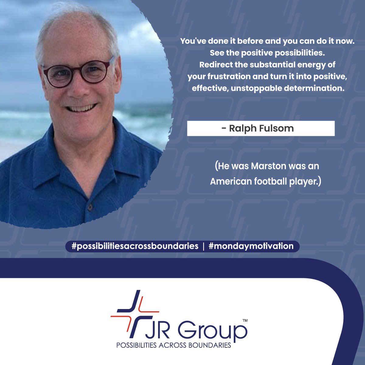 jrgroupindia's tweet photo. May you have fantastic week ahead..!

#PossibilitiesAcrossBoundaries #JRGroup #Motivation #MondayMotivation https://t.co/MVxiPtmcDu