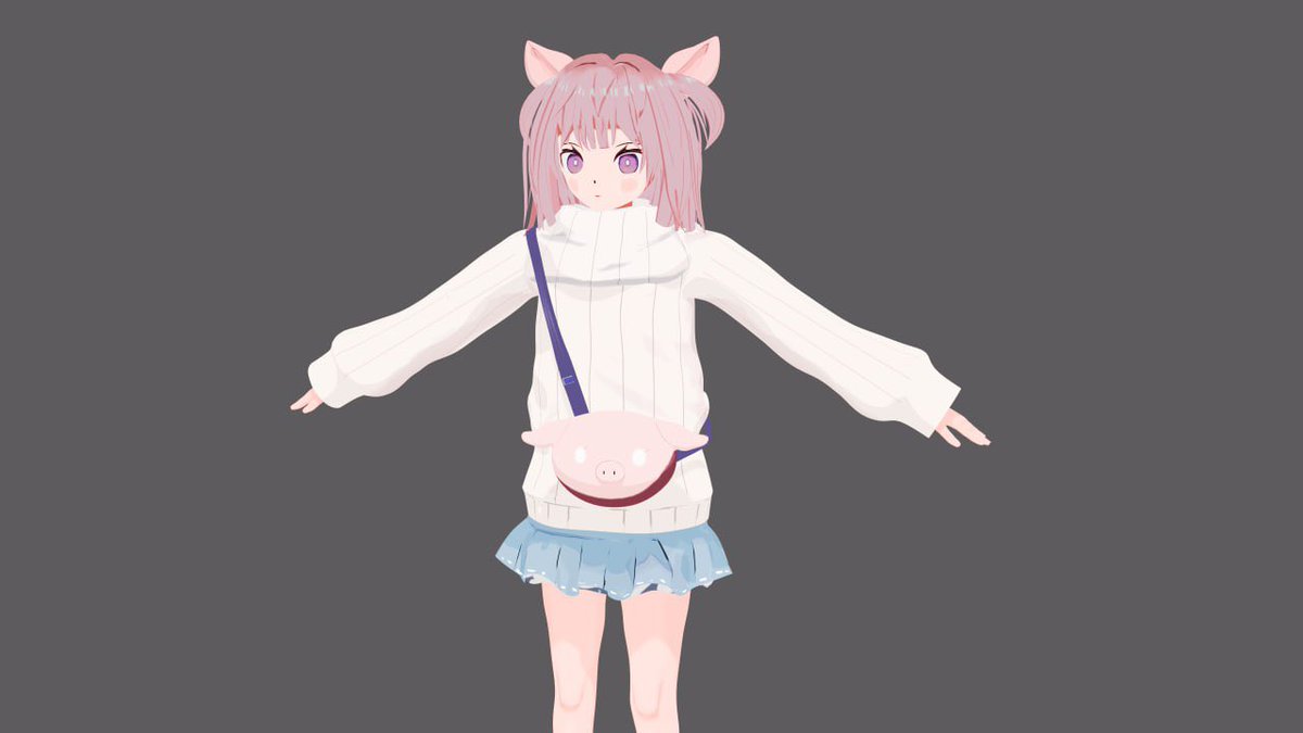rrexll6's tweet photo. 🌟Not as cool, but cute.
#Blender #3D #Vtuber 
#SubstancePainter3D #Fanart #Fanarts https://t.co/8nDiYumqXw