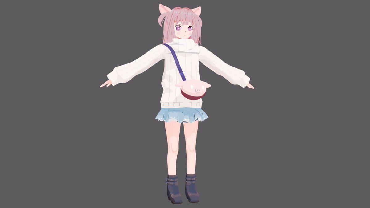 rrexll6's tweet photo. 🌟Not as cool, but cute.
#Blender #3D #Vtuber 
#SubstancePainter3D #Fanart #Fanarts https://t.co/8nDiYumqXw