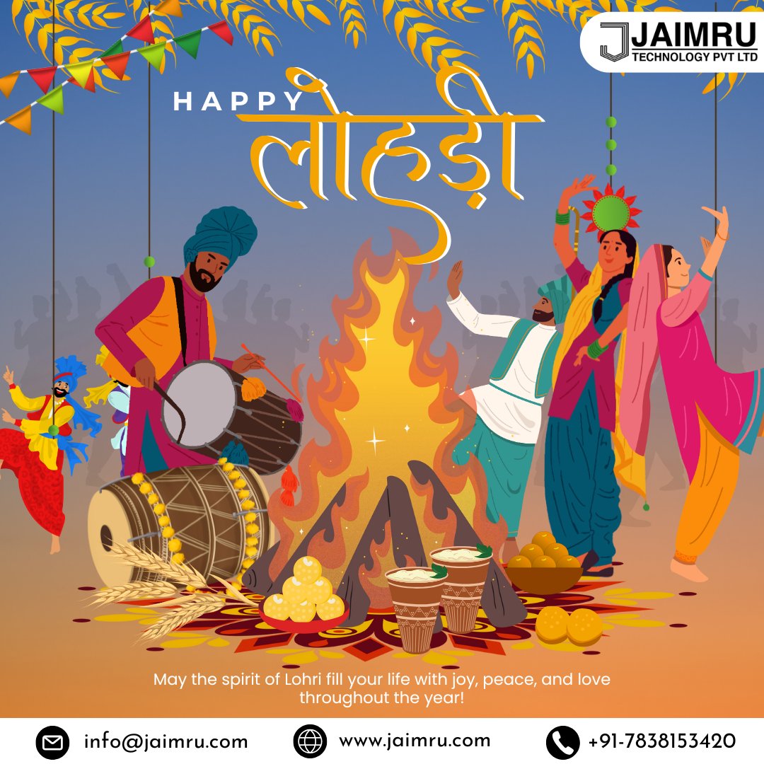 JaimruTech's tweet photo. Wishing you a warm and blessed Lohri filled with the sweetness of jaggery and the warmth of bonfires.
.
.
.
#lohri #jaggery #bonefires #Happylohri2025 #lohri2025 #love #punjabifestival #lohrisweetness #festivals #2025festivals https://t.co/vn8AVfmzzU