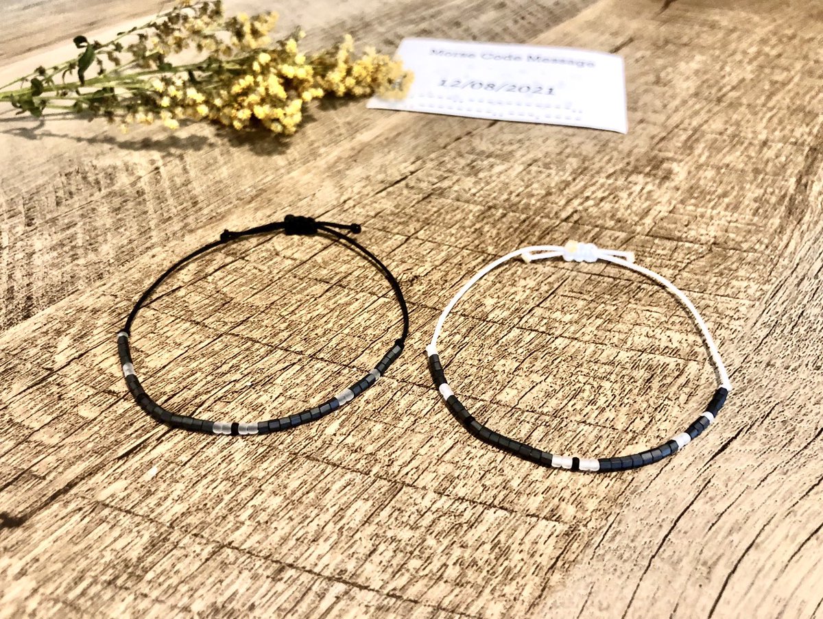 lindas_craft's tweet image. 🎉🎉Grand sale only on 1/14/2025. 🥳🥳One day sale only 60% off. #personalized #cusomized #morsecode #bracelet #valentineday #giftidea #giftforher #sale #60%Off 

lindascraftstudio.etsy.com/listing/555205…