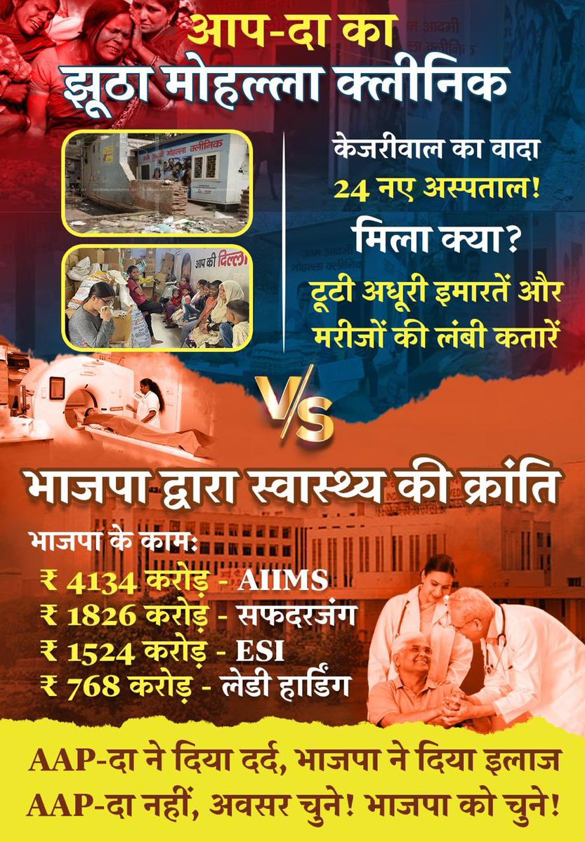 AnkurSingh's tweet photo. You know Kejriwal’s entire Delhi health model is a facade when his ministers go to private hospitals even for the most basic treatments. https://t.co/SrhpTHT0FV