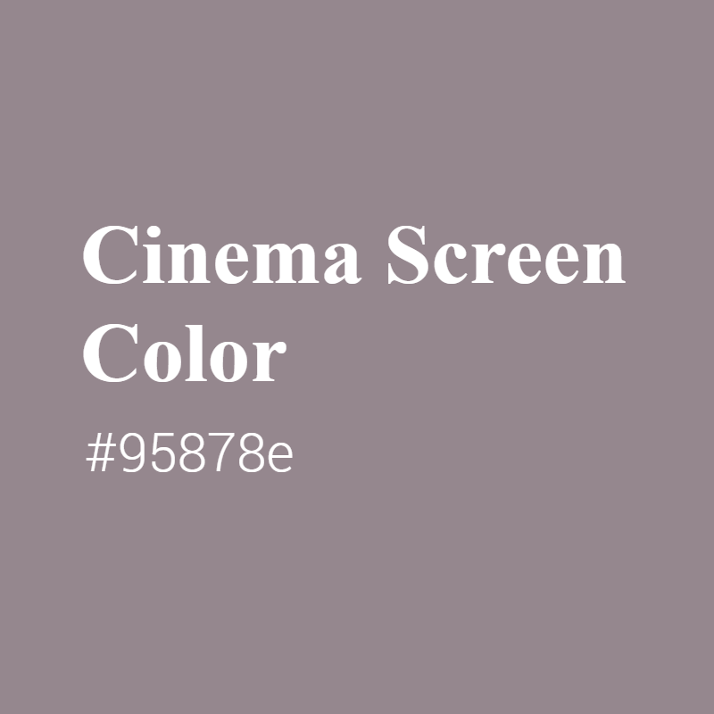 crispedge's tweet photo. Cinema Screen color #95878e A Warm Color with Grey hue!
Tag your work with #crispedge
https://t.co/hUVHm7Xr5R
#WarmColor #WarmGreyColor #Grey #Greycolor #CinemaScreen #Cinema #Screen #color #colorful #colorlove #colorname #colorinspiration https://t.co/YxDjr4xjRF