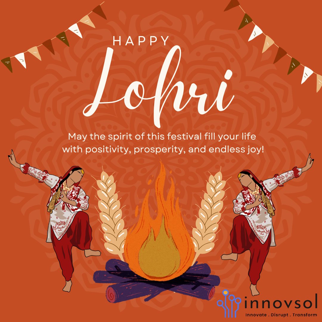 Innovsol_ai's tweet photo. On the auspicious occasion of Lohri, let’s celebrate the warmth of togetherness, the joy of new beginnings, and the hard work that fuels progress. 🌾✨

Wishing you all a Happy Lohri!

#HappyLohri #FestivalOfHarvest #CelebratingTogetherness #Festival #Celebration #Innovsol https://t.co/jfd7StbQO4