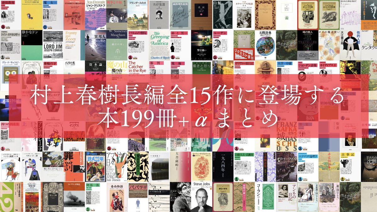 下準備も含めると約2年ほどかかりましたが、ようやく村上春樹作品に