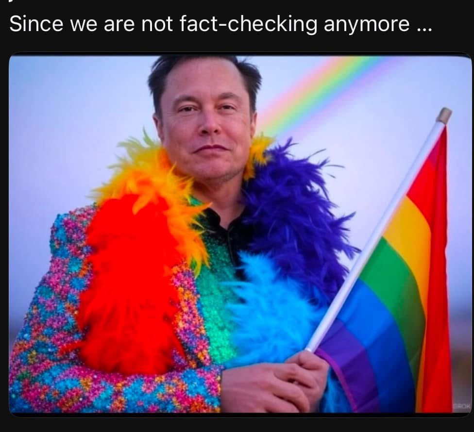 Aangezien feiten niet meer gecheckt worden…