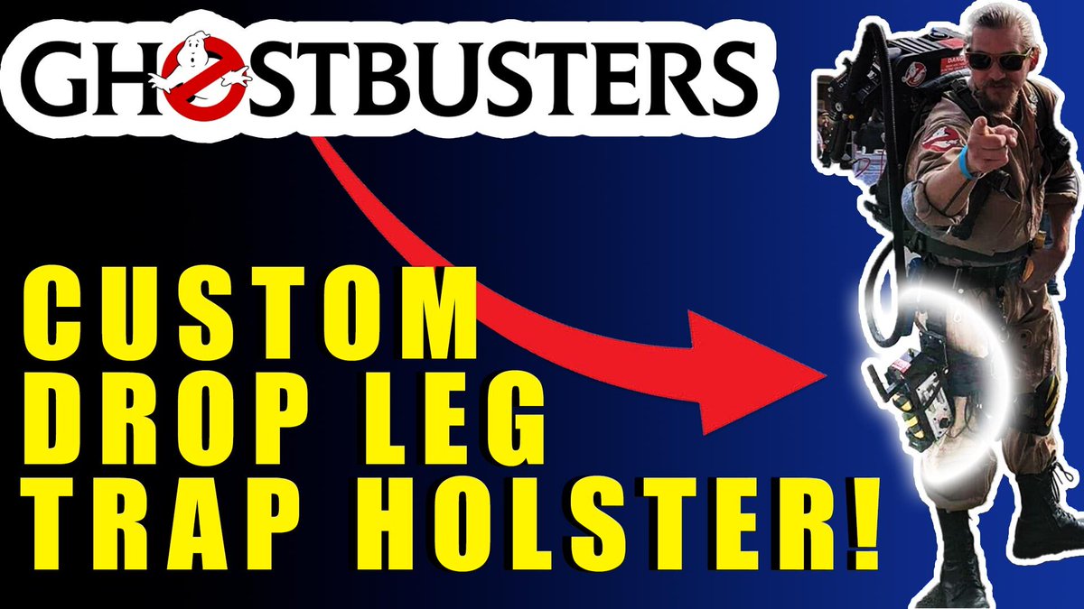 New Video Incoming! 🔥🔥🔥

Chris's custom leg strap trap holster #Ghostbusters <a href="/NGhostbusters/">Northern California Ghostbusters</a> <a href="/Lannen707/">Christof</a> 

Full video here: 
youtu.be/vu0qUFcbqrg?si…