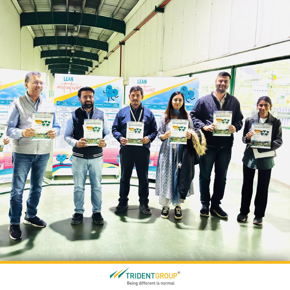 TridentGroupGLB's tweet image. We hosted an inspiring Lean Initiatives program at TBT! 

Launch of Quality Circle Booklets
Recognition &amp;amp; Reward Ceremony
Guidance on Lean Initiatives

 Let's keep this momentum going! 

#LeanInitiatives #QualityCircle #TeamExcellence
#TridentGroup #BeingDiffrentIsNormal