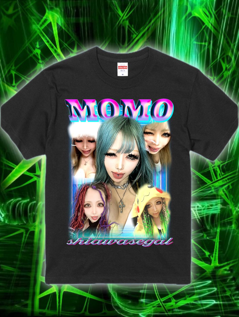 choudasaiTshirt's tweet photo. 👅MOMO
地球日本からカリスマモデルの"MOMO"がアヘTに初登場！！shiawasegalな１枚です。

Color : White&amp;Black
Price : ¥7,700〜
Size : S〜3XL
た。

#hengao_collection #アヘT #アヘアヘ #アヘ顔 #アヘ顔T #ahegao #ahegaogirl #ahegaoface #阿嘿顏 #吐舌頭 #あっかんべー #sexyt #sexytee #舌出し https://t.co/aV5ZKKhFxb