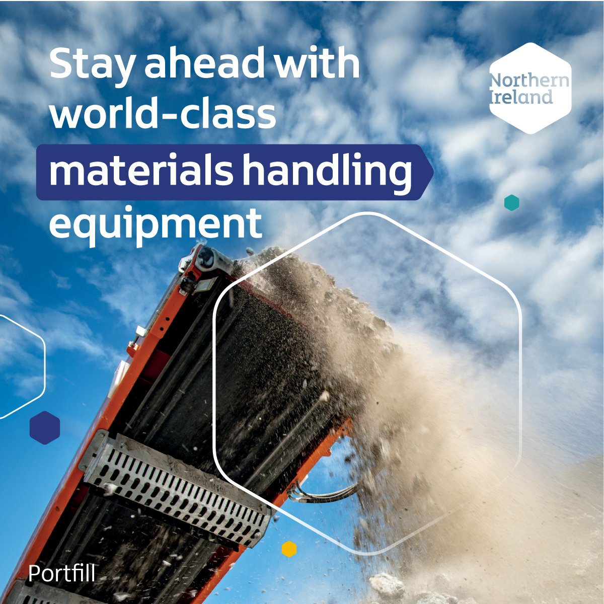 #NorthernIreland's world-class products are used in various sectors, including #construction, #mining, #quarrying, #demolition, #ports, #agriculture, #airports, and #recycling.

We will be waiting for you tomorrow at #FutureMineralsForum 2025