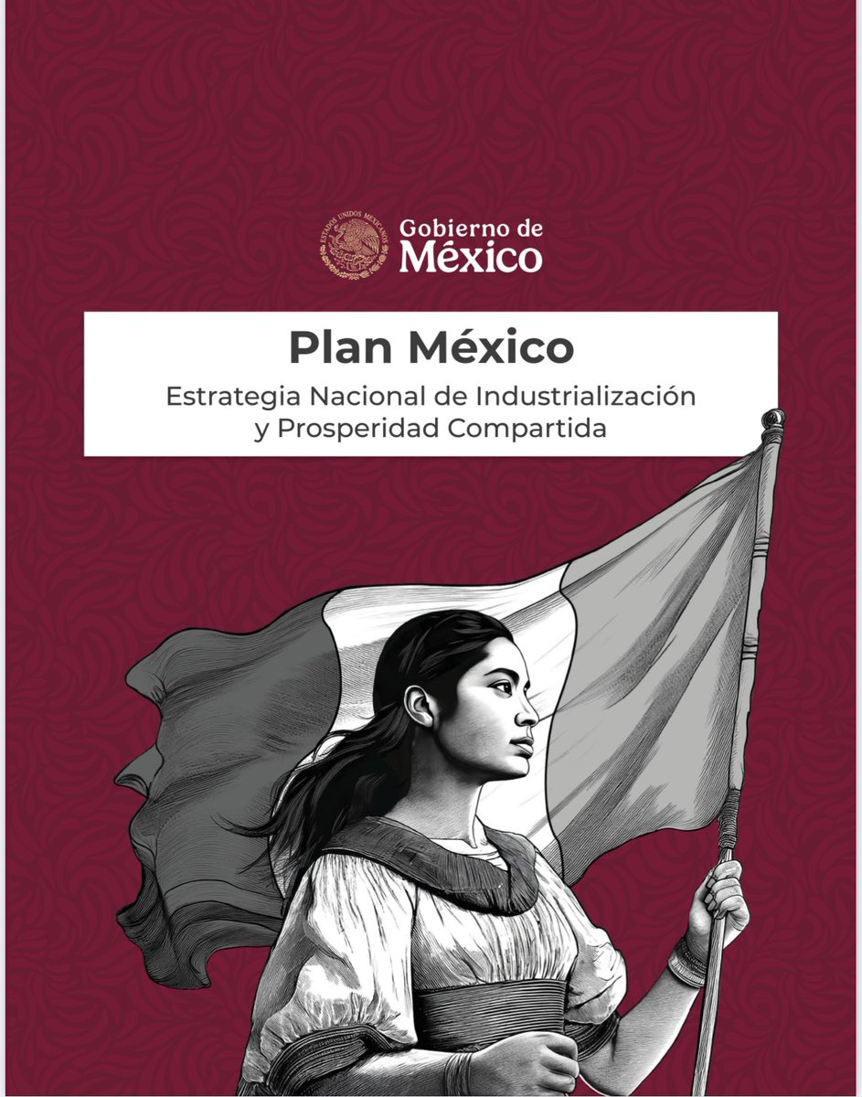 robertoah's tweet photo. El Plan México “Estrategia Nacional de Industrialización y Prosperidad Compartida” propone las siguientes acciones: @heraldoradio_ @WRADIOMexico @Momento_Co @elsolde_mexico #PlanMexico #Economía #PIB https://t.co/guCuYGXPrJ