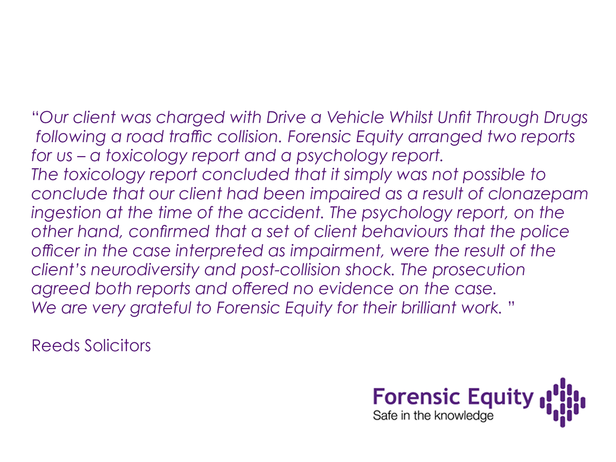 forensicequity's tweet photo. A fantastic result to start the week! 

To find out more about our services, please see the link in the comments.

#Forensics #NoEvidence https://t.co/XTGueqlekw