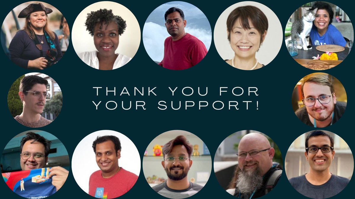 Pooja Derashri ๐ฎ๐ณ (@poojaderashri) on Twitter photo During my talk at <a href="/WCAhmedabad/">WordCamp Ahmedabad</a>, I shared how much support from this incredible community has meant to me throughout my <a href="/WordPress/">WordPress</a> contribution journey.๐
Thank you for believing in me & inspiring me to keep going. I am grateful beyond words!๐ #WordPress
<a href="/foosantos/">Felipe Santos Velzani</a> <a href="/frantorres/">Francisco Torres</a> During my talk at <a href="/WCAhmedabad/">WordCamp Ahmedabad</a>, I shared how much support from this incredible community has meant to me throughout my <a href="/WordPress/">WordPress</a> contribution journey.๐
Thank you for believing in me & inspiring me to keep going. I am grateful beyond words!๐ #WordPress
<a href="/foosantos/">Felipe Santos Velzani</a> <a href="/frantorres/">Francisco Torres</a>