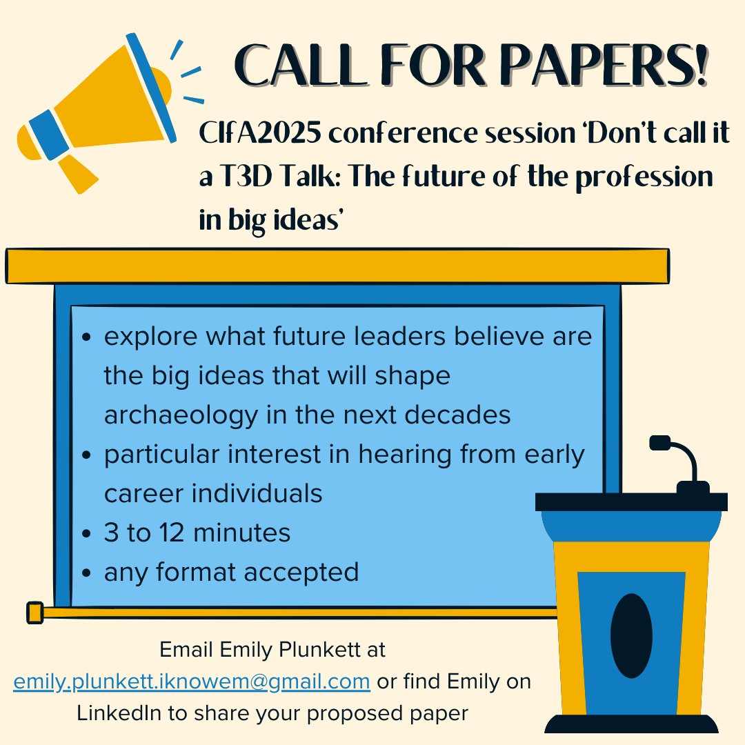 CIfA Early Careers SIG tweet media