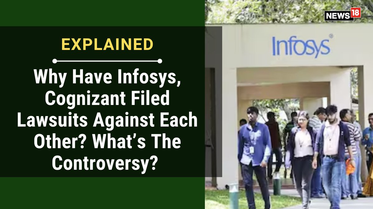 CNNnews18's tweet photo. #News18Explains | The lawsuit comes after Cognizant’s subsidiary, Cognizant TriZetto, accused Infosys of stealing trade secrets related to its healthcare insurance software. Infosys, however, has denied those charges
#Infosys #Cognizant #HealthcareInsurance
https://t.co/OopQuy2tqL
