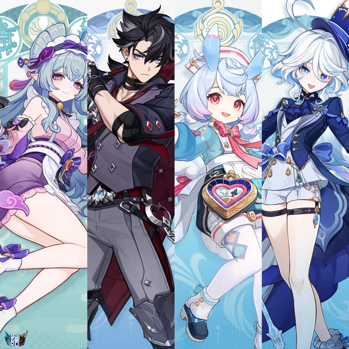 Banners Versión ~ Genshin Impact v5.4‼️

• PRIMERA MITAD
Mizuki ~ Wriothesley

• SEGUNDA MITAD
Sigewinne ~ Furina

• Cuatro Estrellas: Mika, Gorou, Sayu, Chongyun

Via ~ HomDGCat 

#GenshinImpact #原神 #Genshin #Natlan