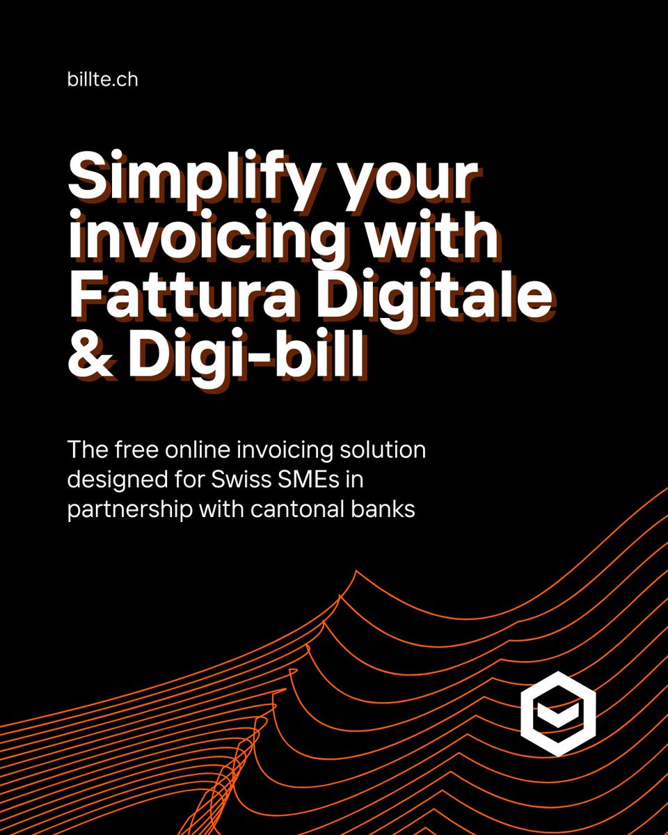 ✔ Send and receive eBill payments effortlessly
✔ Create and send invoices via eBill, email, SMS, or post
✔ Link to your bank account for automated tracking
📌 Available to customers of partner banks.
Start now: 🌐 fatturadigitale.ch 🌐 digi-bill.ch
