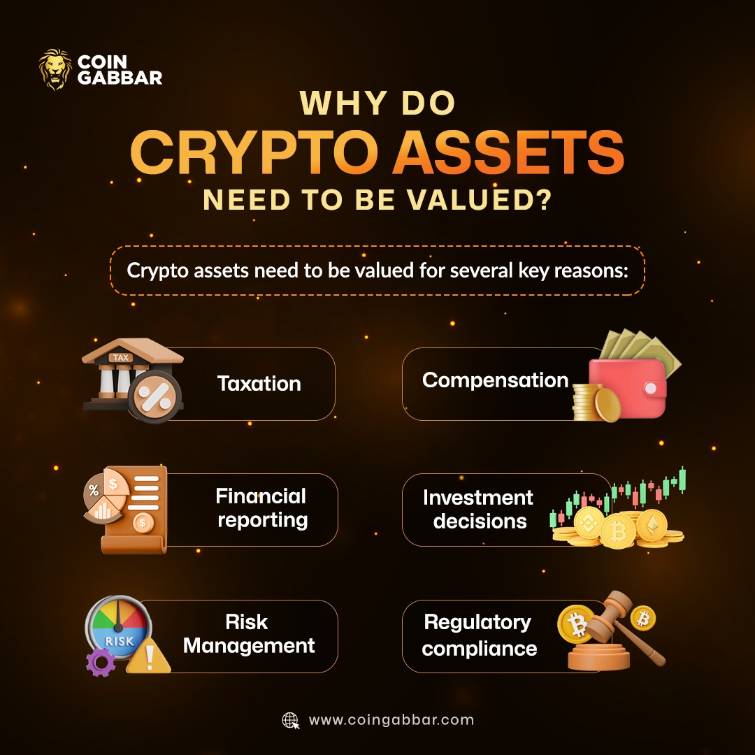 Valuing crypto assets is key for tax, investment, and risk management  decisions! 📊💰 Visit:- https://t.co/mHQYc4Bohx #CryptoValuation  #CryptoAssets #Taxation #InvestmentDecisions #FinancialReporting # RiskManagement #RegulatoryCompliance #CryptoFinance ...