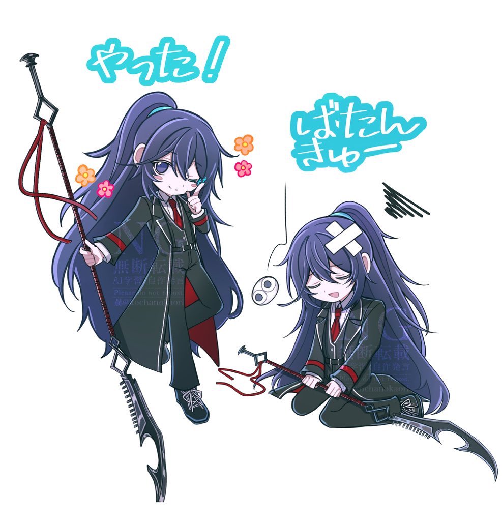 kochanokaori's tweet photo. ぷよ風パロディ/今度はばたんきゅー付き(:3_ヽ)_ https://t.co/bZWGJ4TFlt