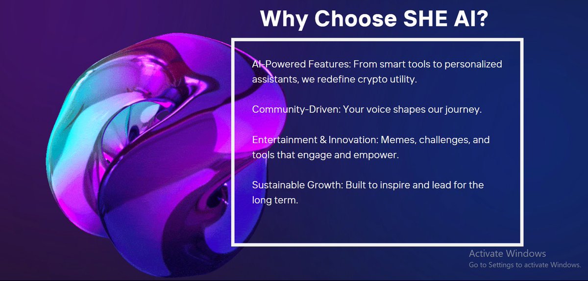 she__Ai's tweet photo. Can you now see what makes SHE AI truly unique?

Launching ...................soon🚀🚀🚀🚀🚀🚀 https://t.co/D9gvVoPvrD