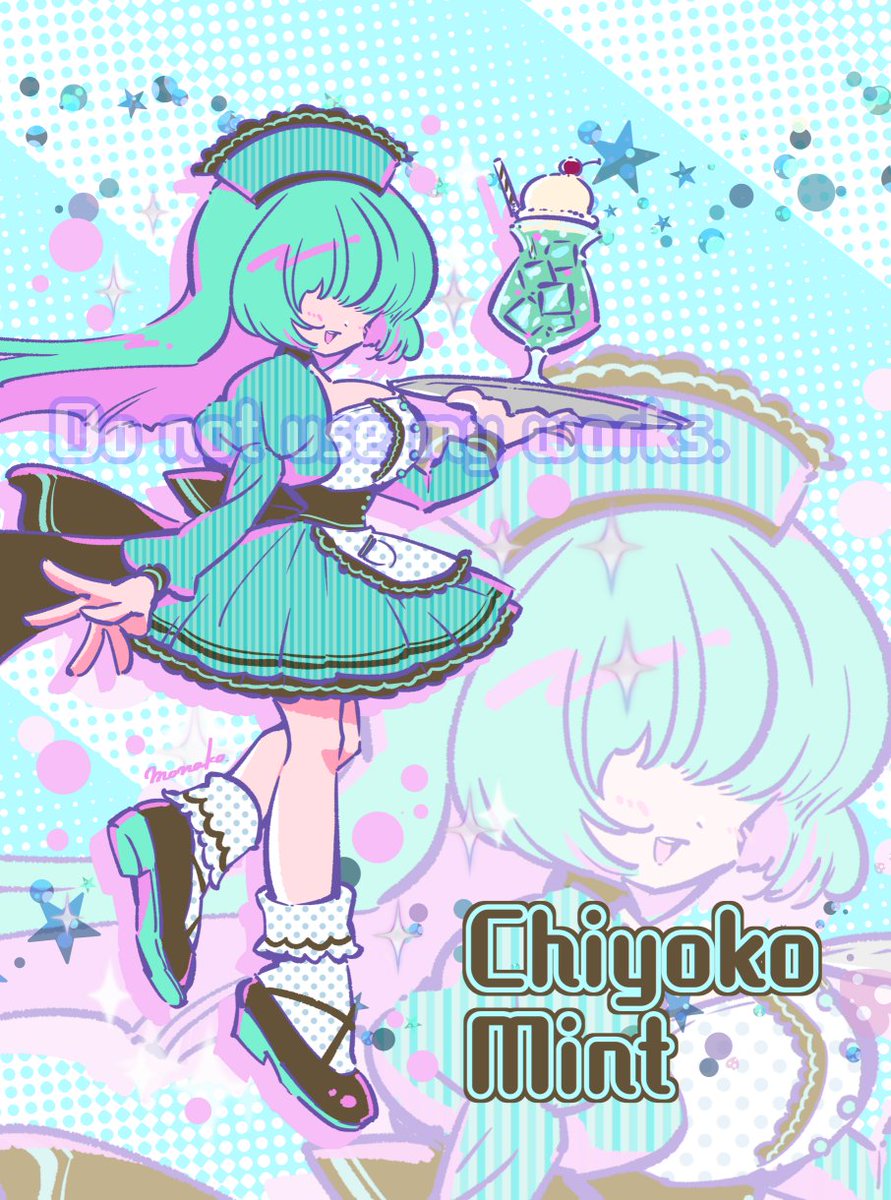 「創作メカクレちゃんのイラストを描いたりコスプレをしております#三連休はフォロワー」|モナ子のイラスト