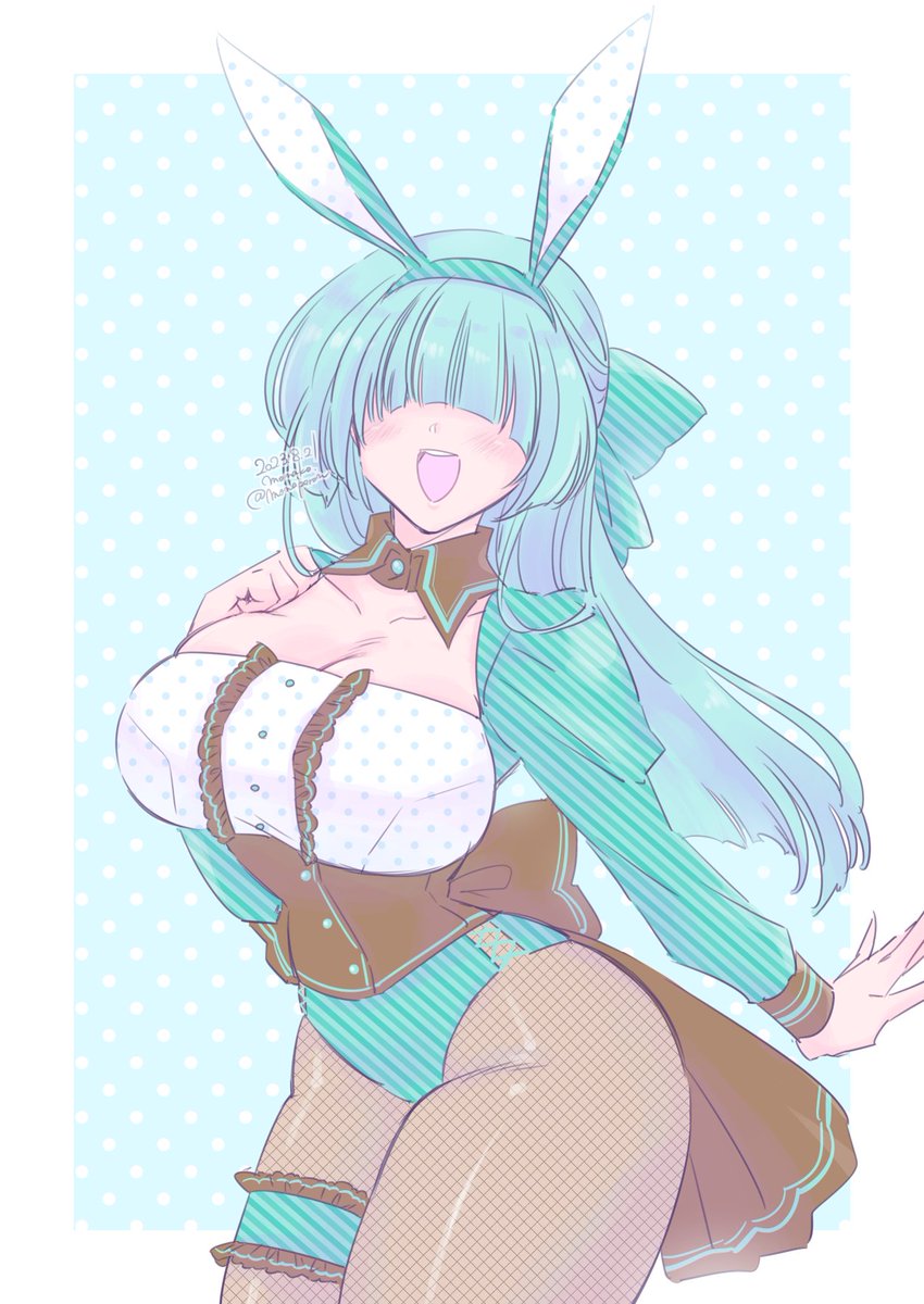 「創作メカクレちゃんのイラストを描いたりコスプレをしております#三連休はフォロワー」|モナ子のイラスト